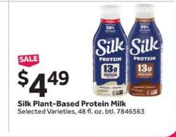 Silk Plant-Based Protein Milk