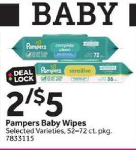 Pampers Baby Wipes