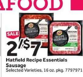 Hatfield Recipe Essentials Sausage