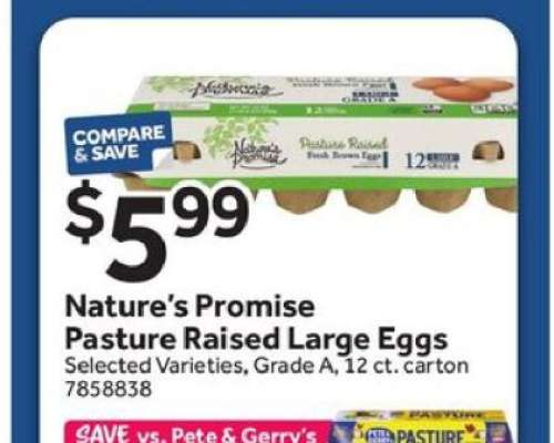 Nature's Promise Pasture Raised Large Eggs