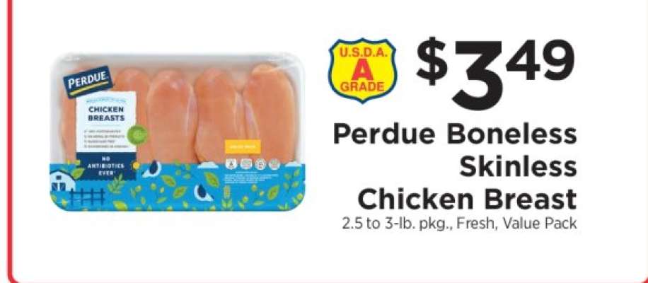 Perdue Boneless Skinless Chicken Breast
