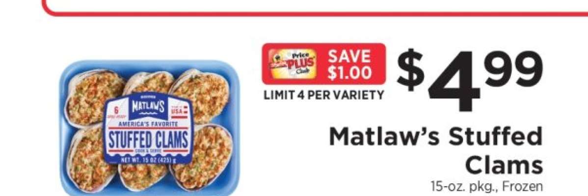 Matlaw's Stuffed Clams