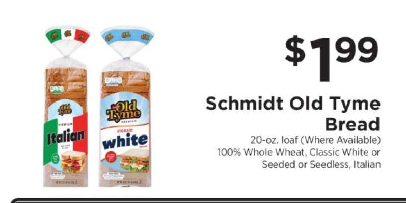 Schmidt Old Tyme Bread