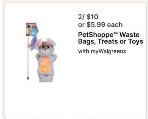 PetShoppe Waste Bags, Treats or Toys