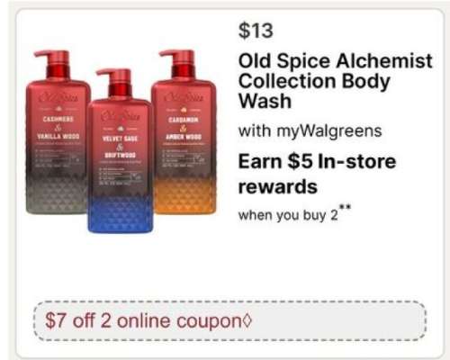 Old Spice Alchemist Collection Body Wash