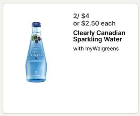 Clearly Canadian Sparkling Water