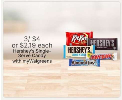Hershey's Single Serve Candy