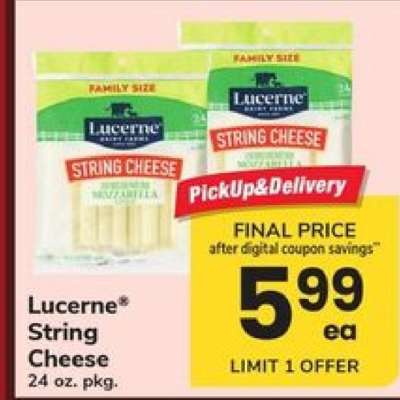 Lucerne String Cheese