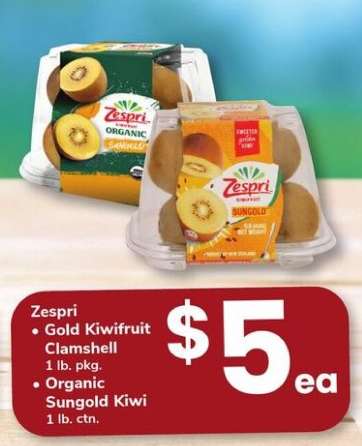 Zespri Gold Kiwifruit Clamshell