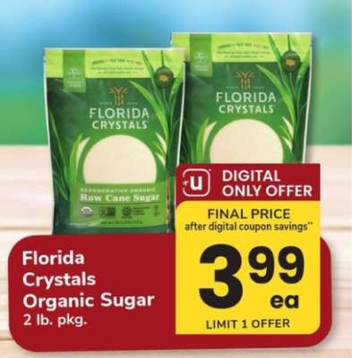 Florida Crystals Organic Sugar