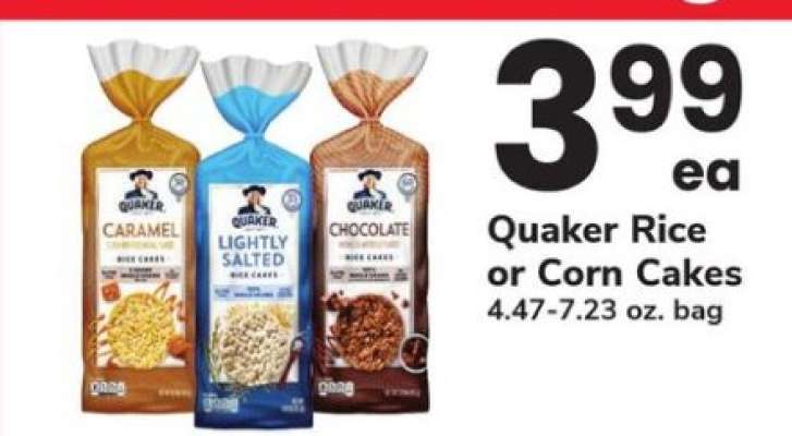 Quaker Rice or Corn Cakes