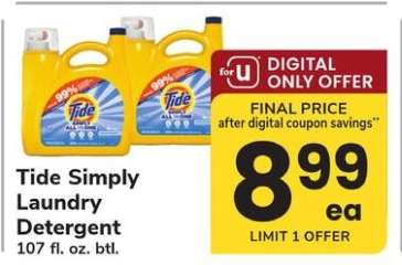 Tide Simply Laundry Detergent