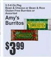 Amy's Burritos