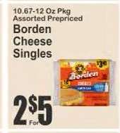 Borden Cheese Singles