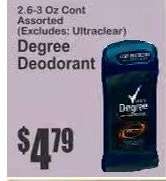 Degree Deodorant