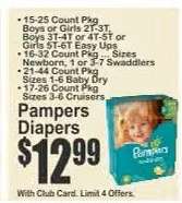 Pampers Diapers