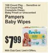 Pampers Baby Wipes