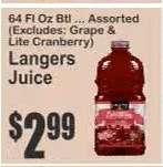 Langers Juice