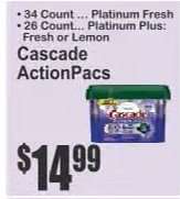 Cascade Actionpacs