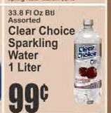 Clear Choice Sparkling Water