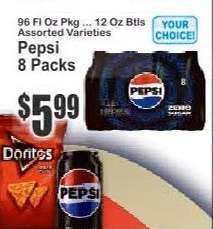 Pepsi 8 Packs
