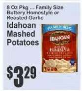 Idahoan Mashed Potatoes