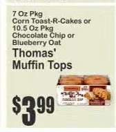 Thomas' Muffin Tops*