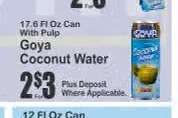 Goya Coconut Water