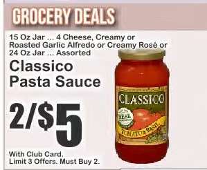 Classico Pasta Sauce