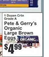 Pete & Gerry's Organic Large Brown Eggs