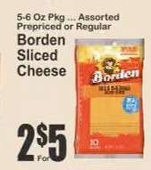 Borden Sliced Cheese