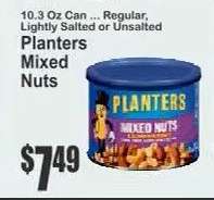 Planters Mixed Nuts