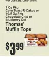 Thomas' Muffin Tops*