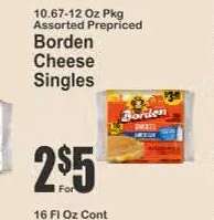 Borden Cheese Singles