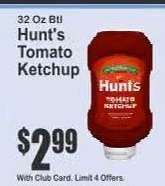 Hunt's Tomato Ketchup