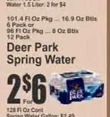 Deer Park Spring Water