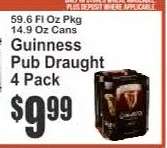 Guinness Pub Draught 4 Pack