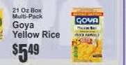 Goya Yellow Rice