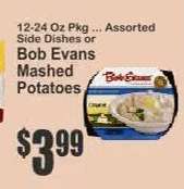 Bob Evans Mashed Potatoes