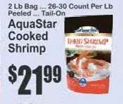 AquaStar Cooked Shrimp
