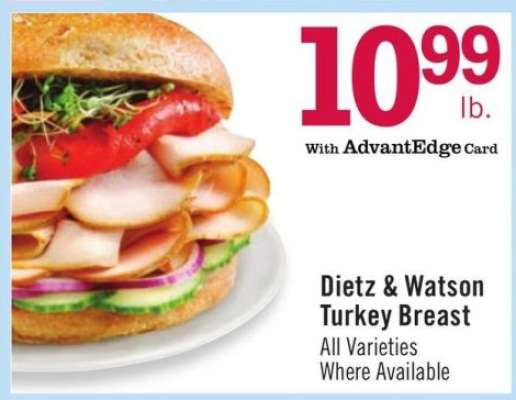 Dietz & Watson Turkey Breast