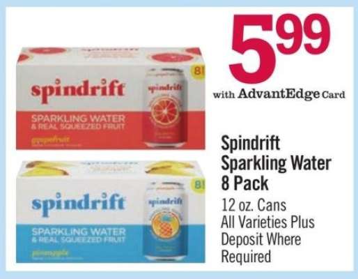 Spindrift Sparkling Water 8-Pack