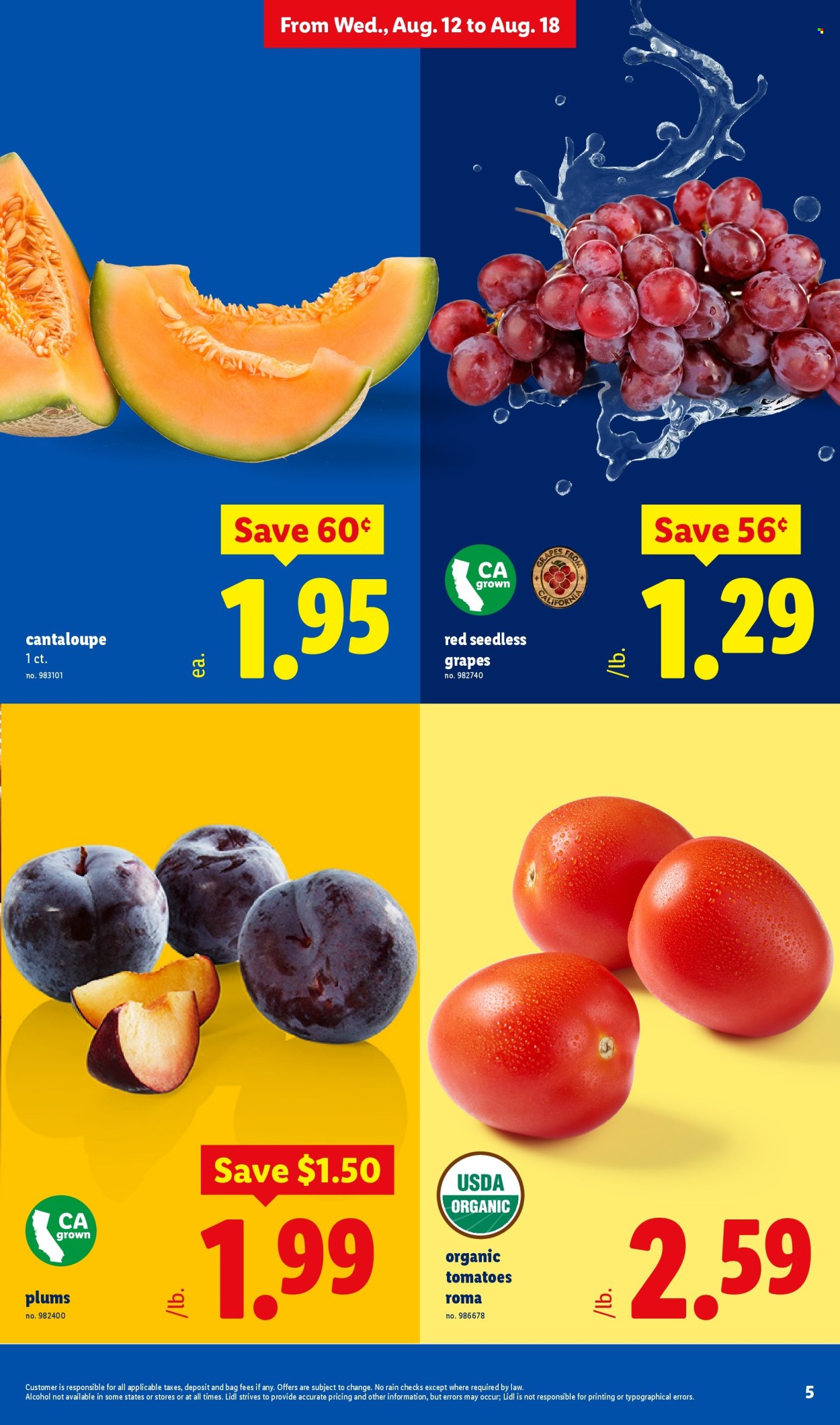 Lidl ad - 08/12/2026 - 08/18/2026. Page 5