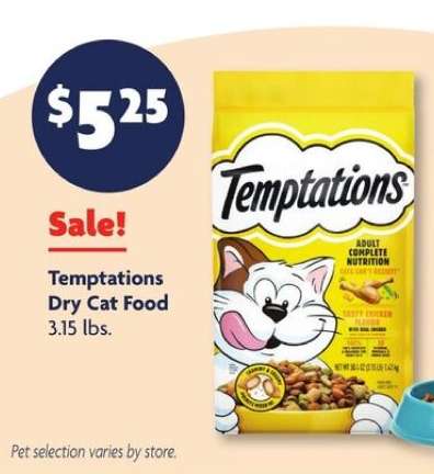 Temptations Dry Cat Food