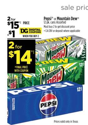 Pepsi or Mountain Dew