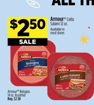 Armour Cotto Salami