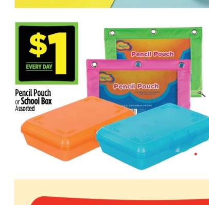 Pencil Pouch or School Box