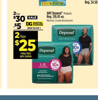 Depend Products*