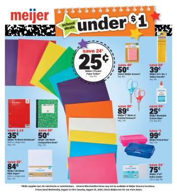 Meijer Flyer - 08/12/2026 - 08/25/2026.