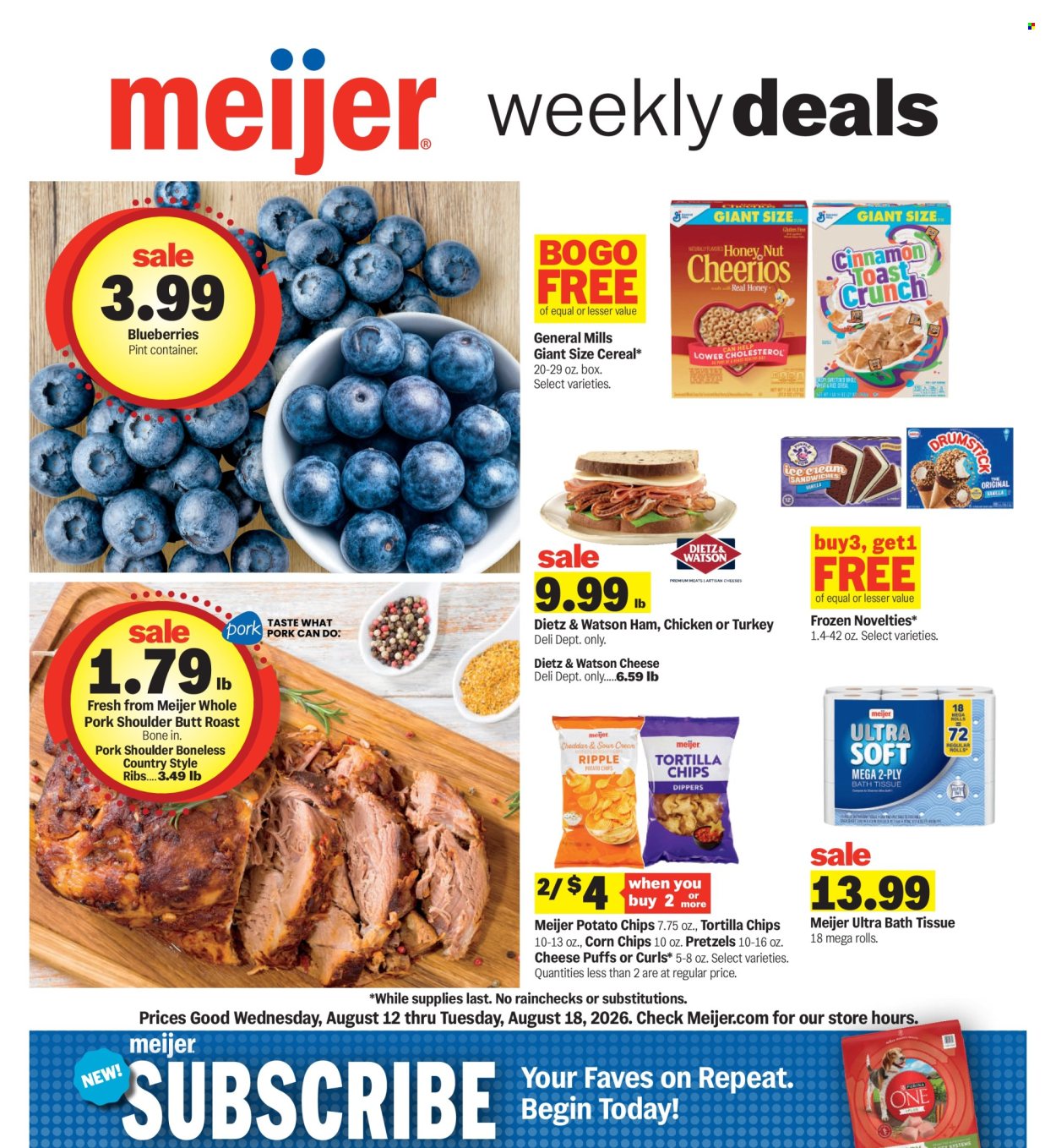 Meijer ad - 08/12/2026 - 08/18/2026. Page 1